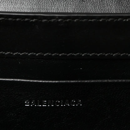 Balenciaga Box Calfskin Monochrome Small XX Flap Stretch Bag Black 6 of 9