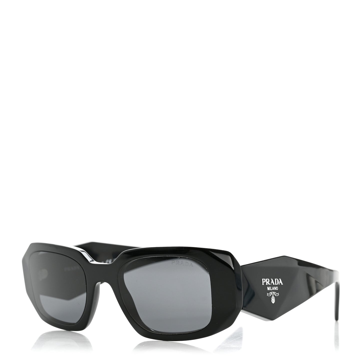 Acetate Symbole Sunglasses SPR 17W Black