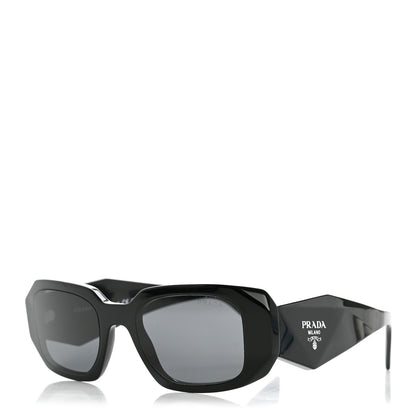 Prada Acetate Symbole Sunglasses SPR 17W Black 1 of 8