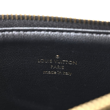 Louis Vuitton Lambskin Swarovski Crystal Embossed Monogram Coussin BB Black 6 of 9