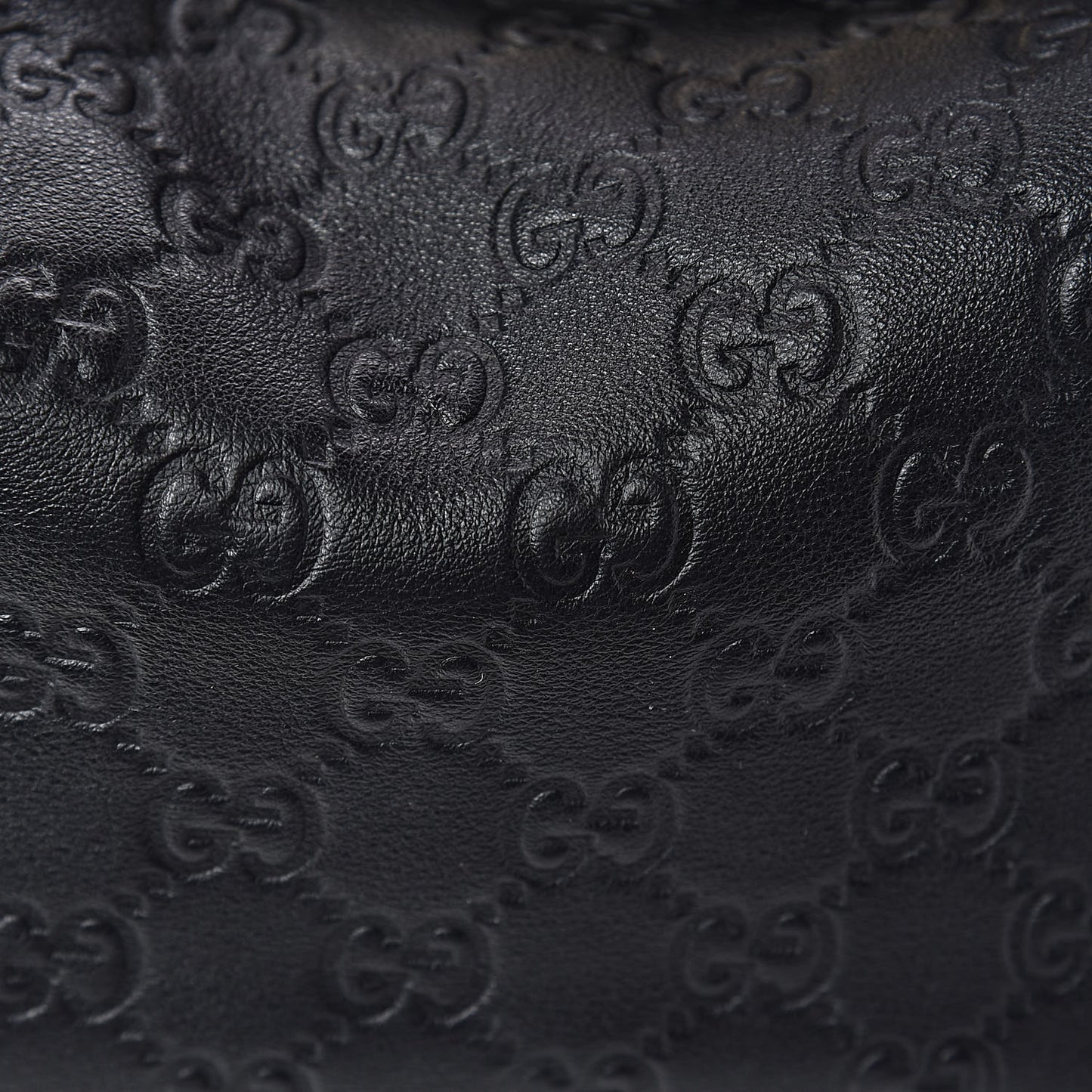 Guccissima Large New Ladies Web Hobo Black