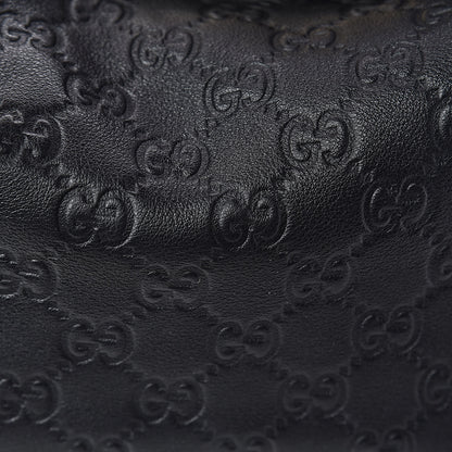 Gucci Guccissima Large New Ladies Web Hobo Black 10 of 10