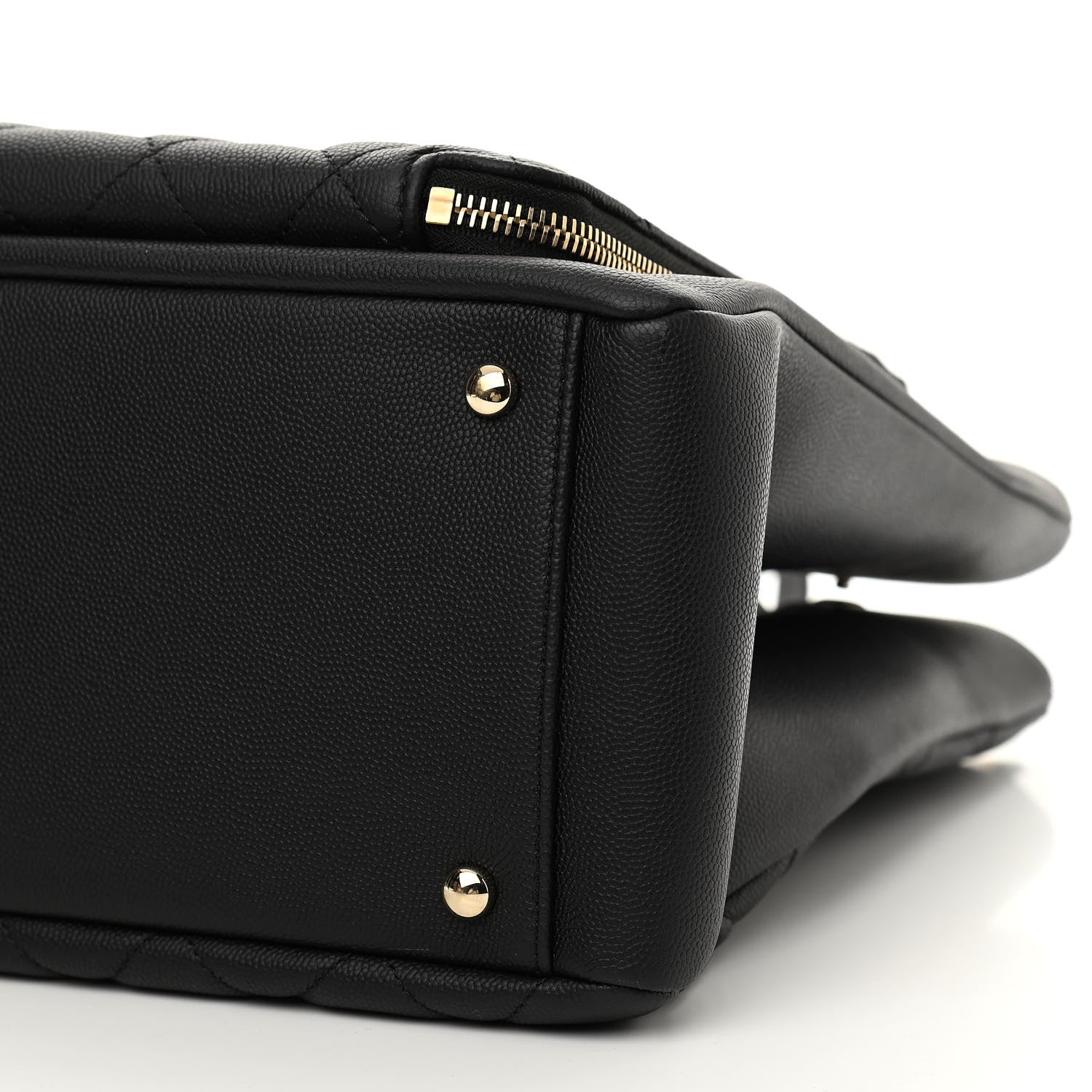 Chanel Caviar Quilted Large Business Affinity Shopping Bag Black 10 of 10