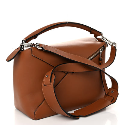 Loewe Calfskin Large Puzzle Edge Bag Tan 3 of 9