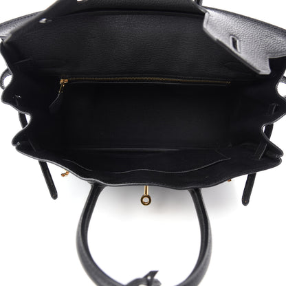 Hermes Togo Birkin 30 Black 15 of 33