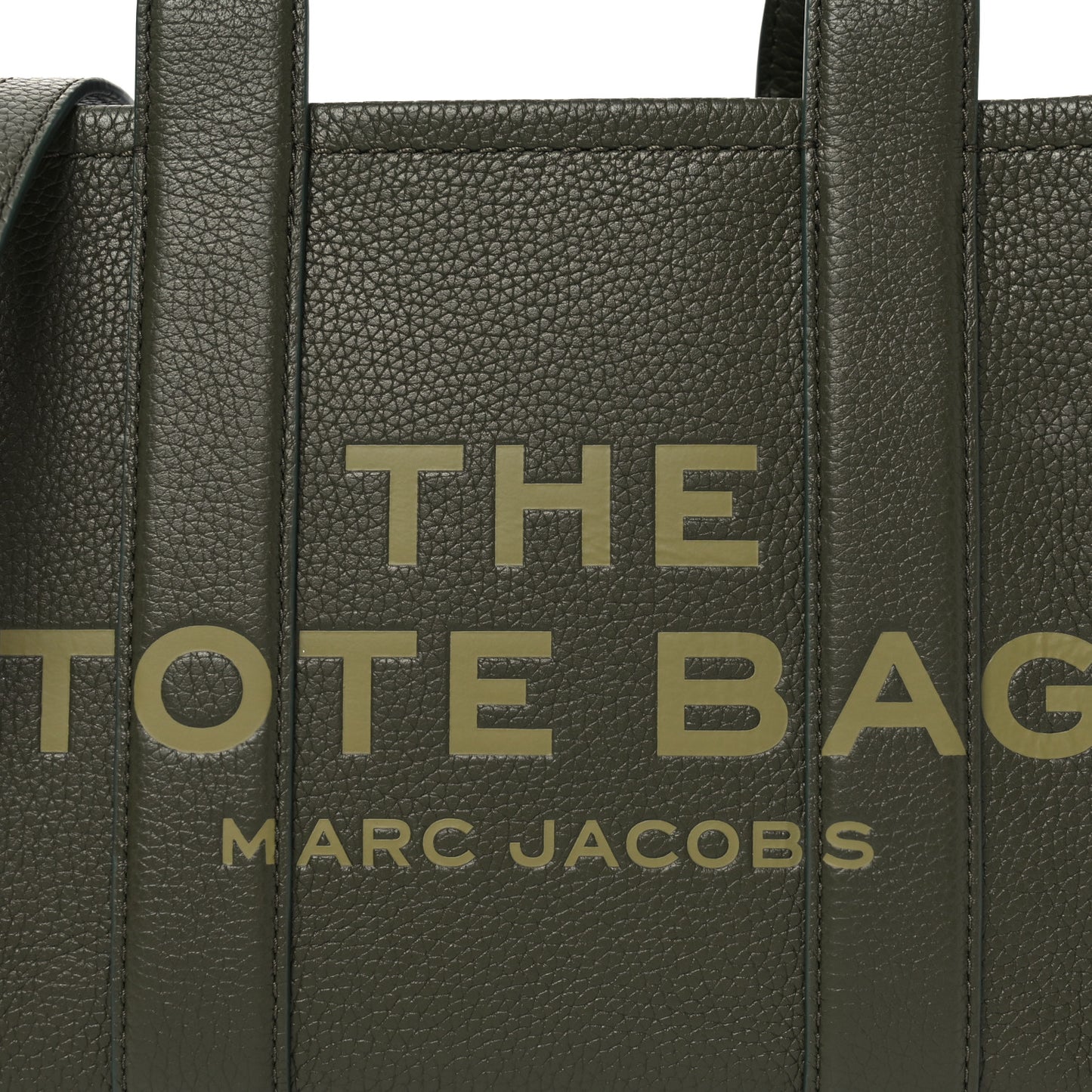 Grained Calfskin Small The Tote Bag Forest