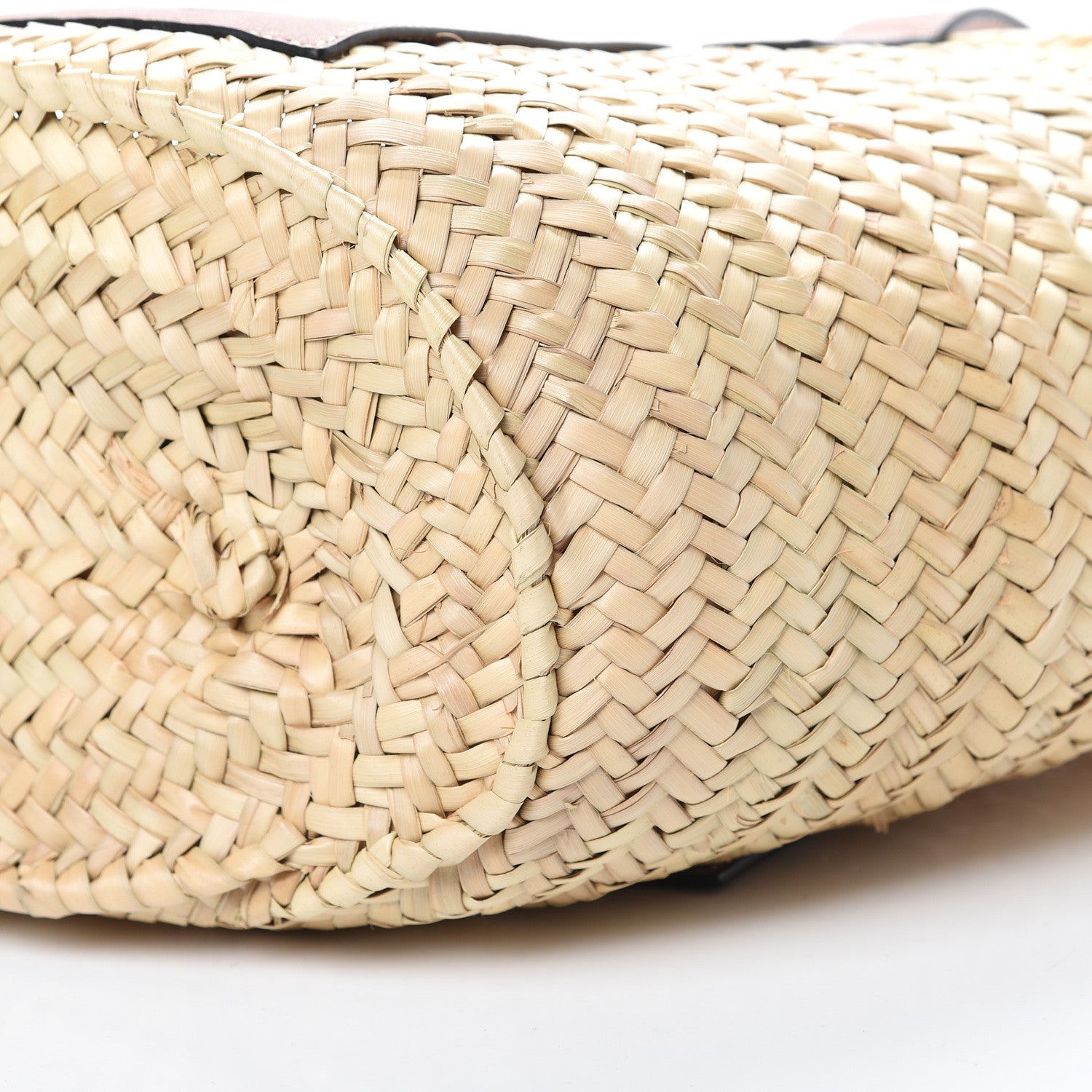 Loewe Raffia Basket Tote Bag Natural Tan 8 of 8
