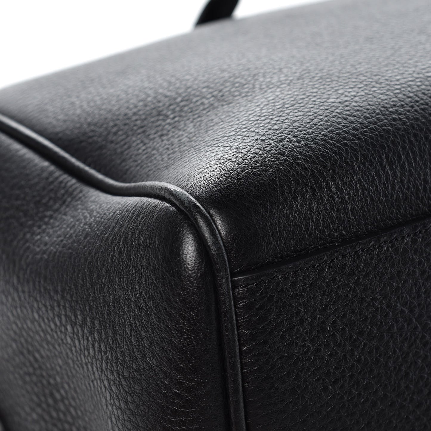 Calfskin Palazzo Duffle Bag Black