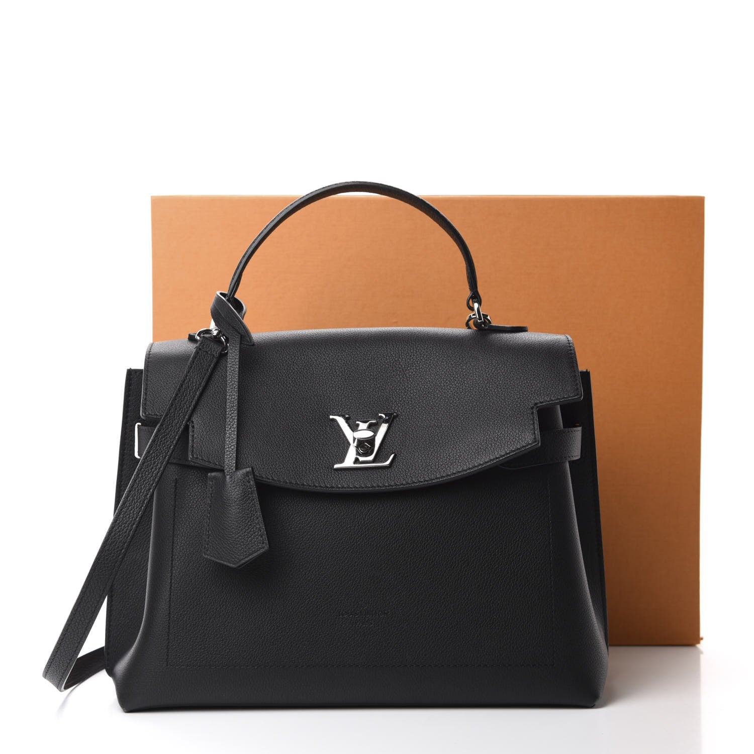 Louis Vuitton Soft Calfskin Lockme Ever Black 12 of 12