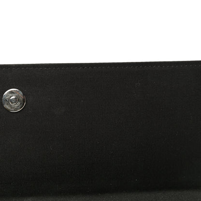 Chanel Satin Ribbon Evening Clutch Black 11 of 13