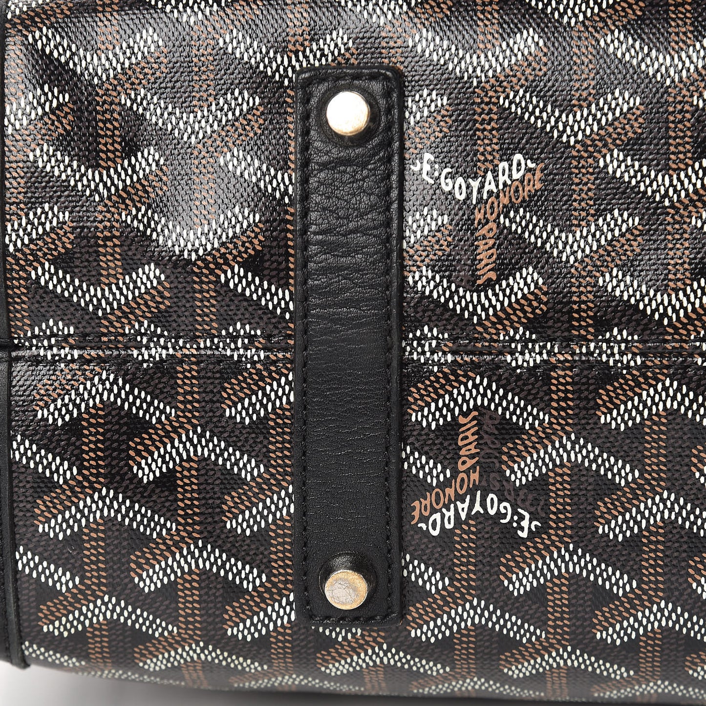 Goyardine Voltaire Tote Black