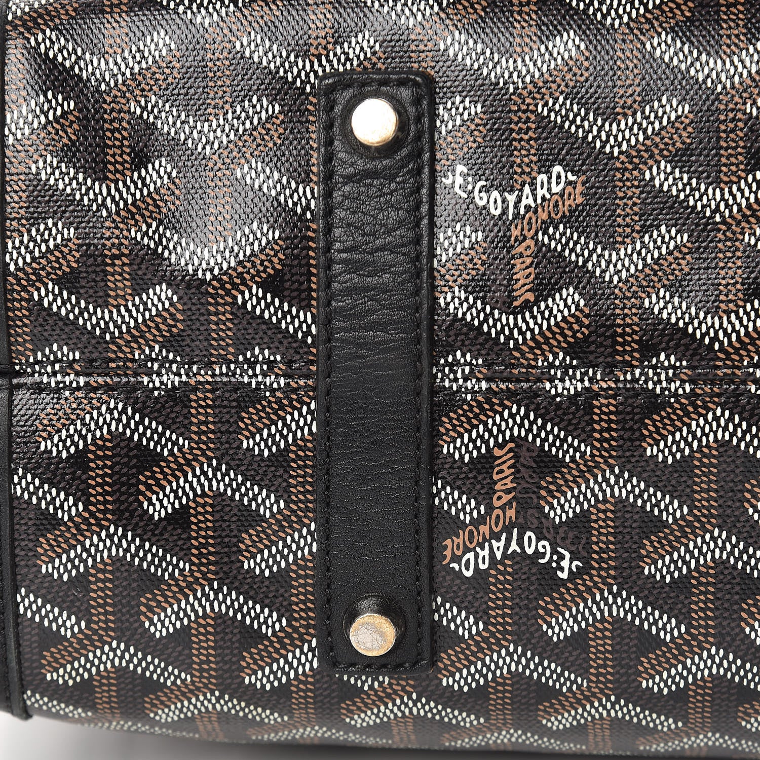 Goyard Goyardine Voltaire Tote Black 17 of 17