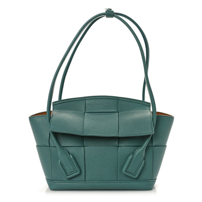 Bottega Veneta Goatskin Maxi Intrecciato Small Arco Linoleum 1 of 8