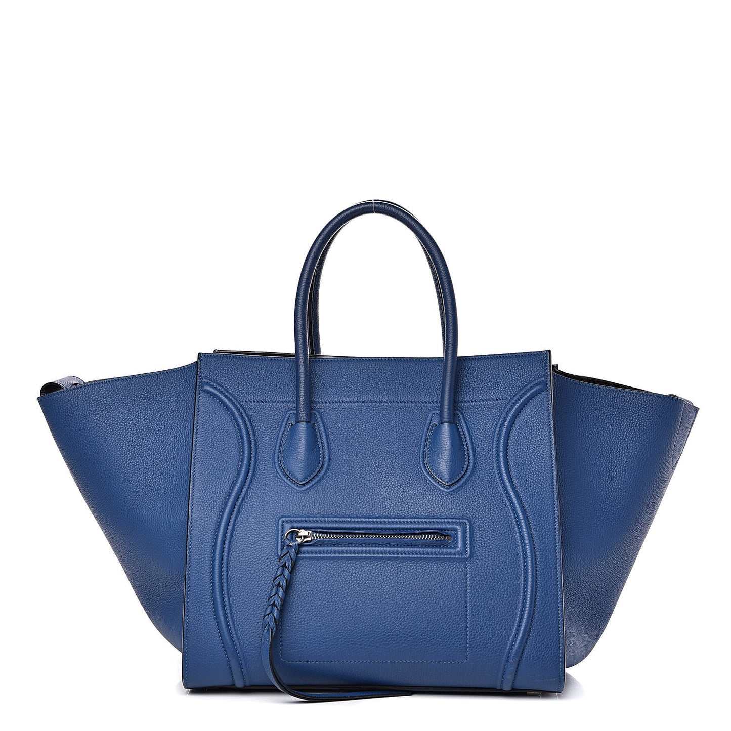 Grained Calfskin Medium Phantom Luggage Deepsea