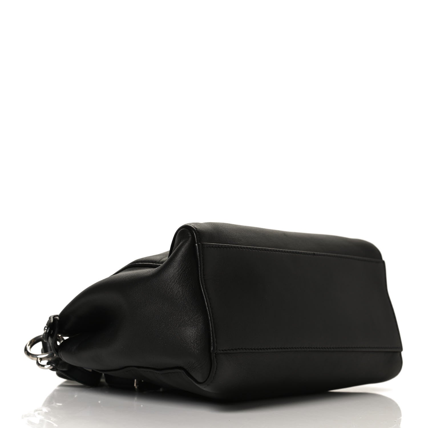 Fendi Nappa Studded Mini Peekaboo Iconic Satchel Black Multicolor 4 of 13