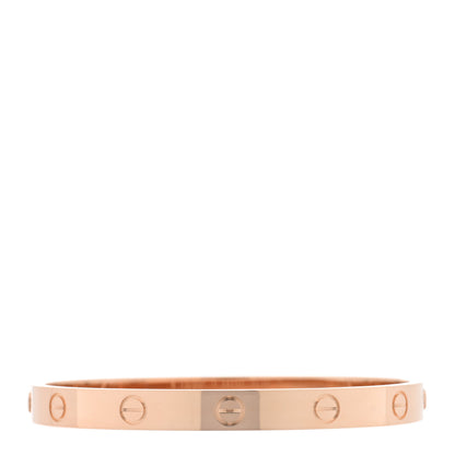 Cartier 18K Pink Gold LOVE Bracelet 17 2 of 7