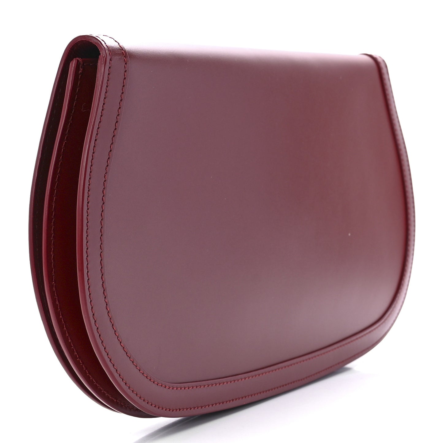 Calfskin Large Greca Goddess Clutch Red