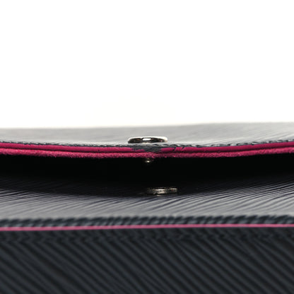 Louis Vuitton Epi Pochette Felicie Black Hot Pink 13 of 13