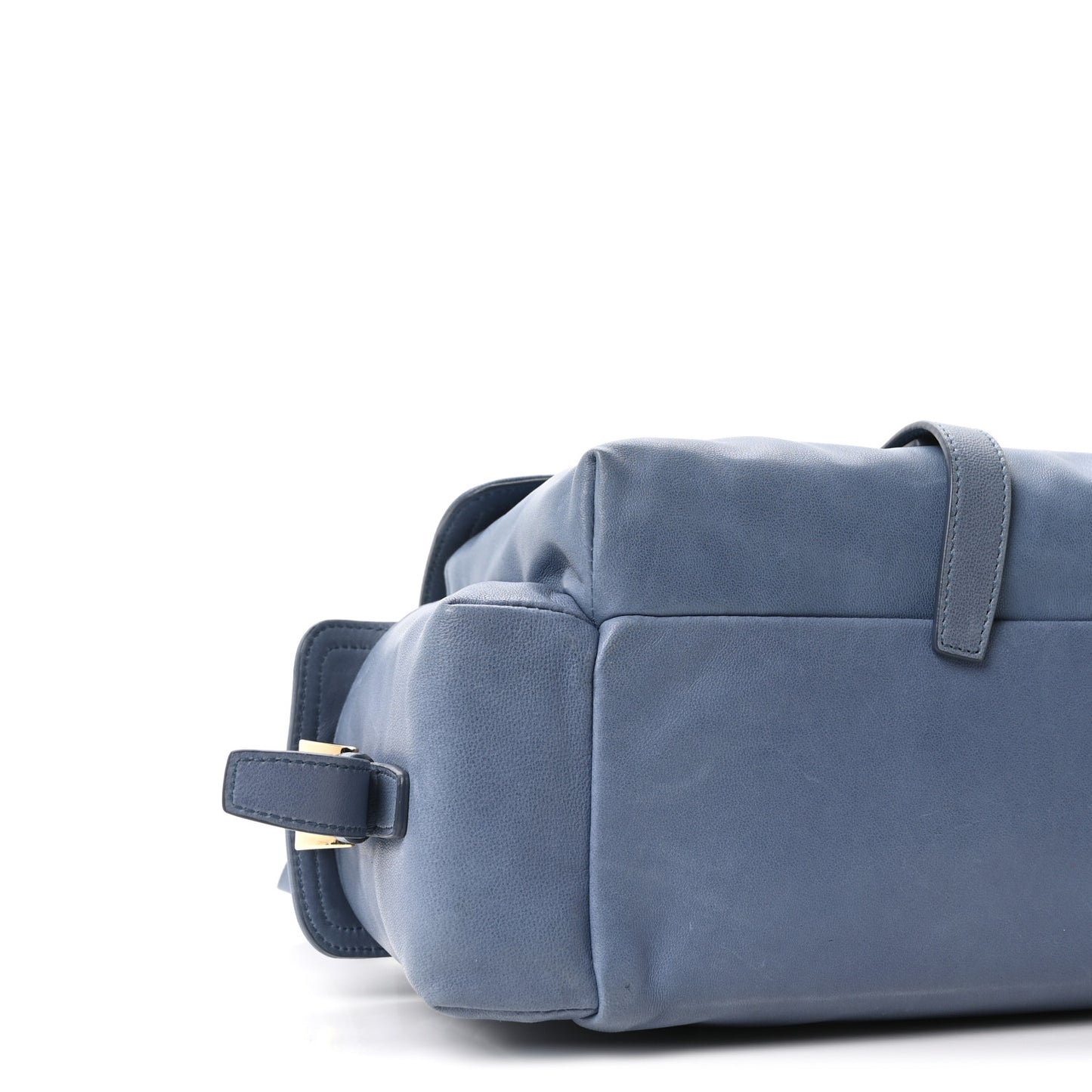 Nappa Medium Explore Shoulder Bag Aviation Blue