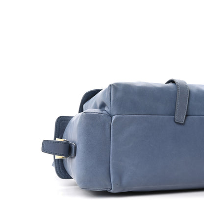 Prada Nappa Medium Explore Shoulder Bag Aviation Blue 8 of 10