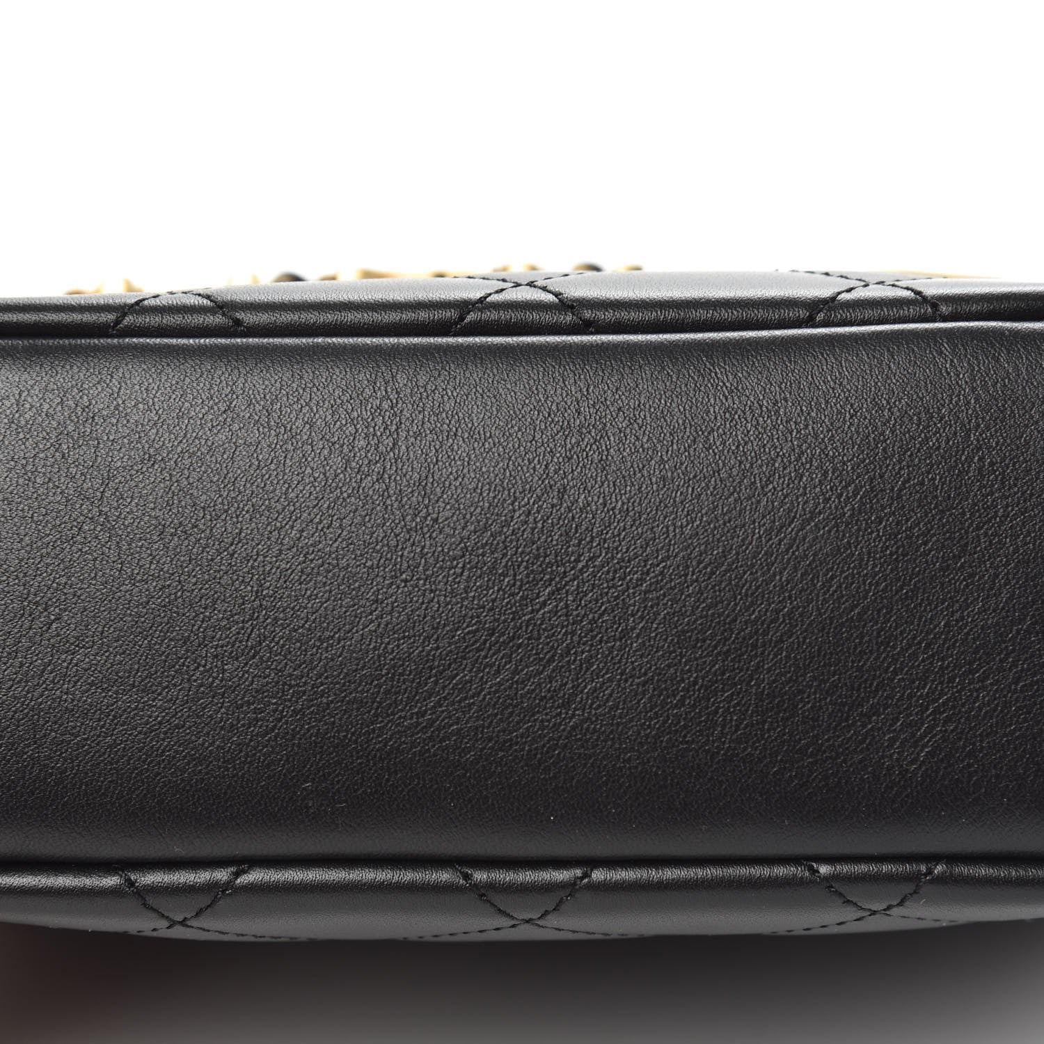 Chanel Calfskin Quilted Enchained Camera Case Bag Black 10 of 11