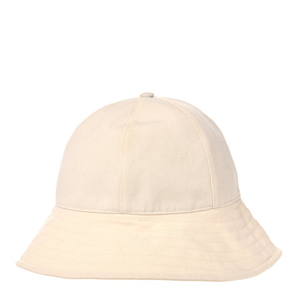 Hermes Cotton Bucket Hat 57 White 4 of 10