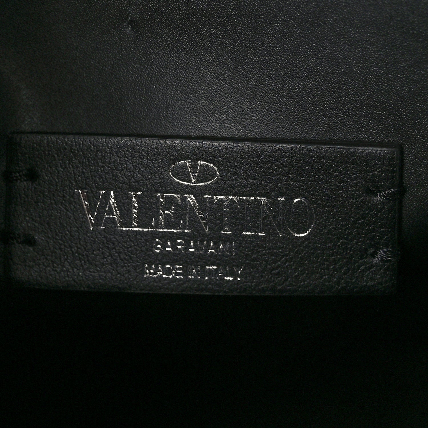Valentino Garavani Smooth Calfskin Mens VLogo Messenger Black 6 of 8