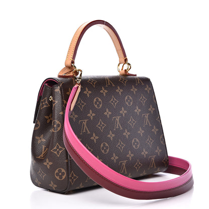 Louis Vuitton Monogram Cluny BB Bordeaux Fuchsia 2 of 13