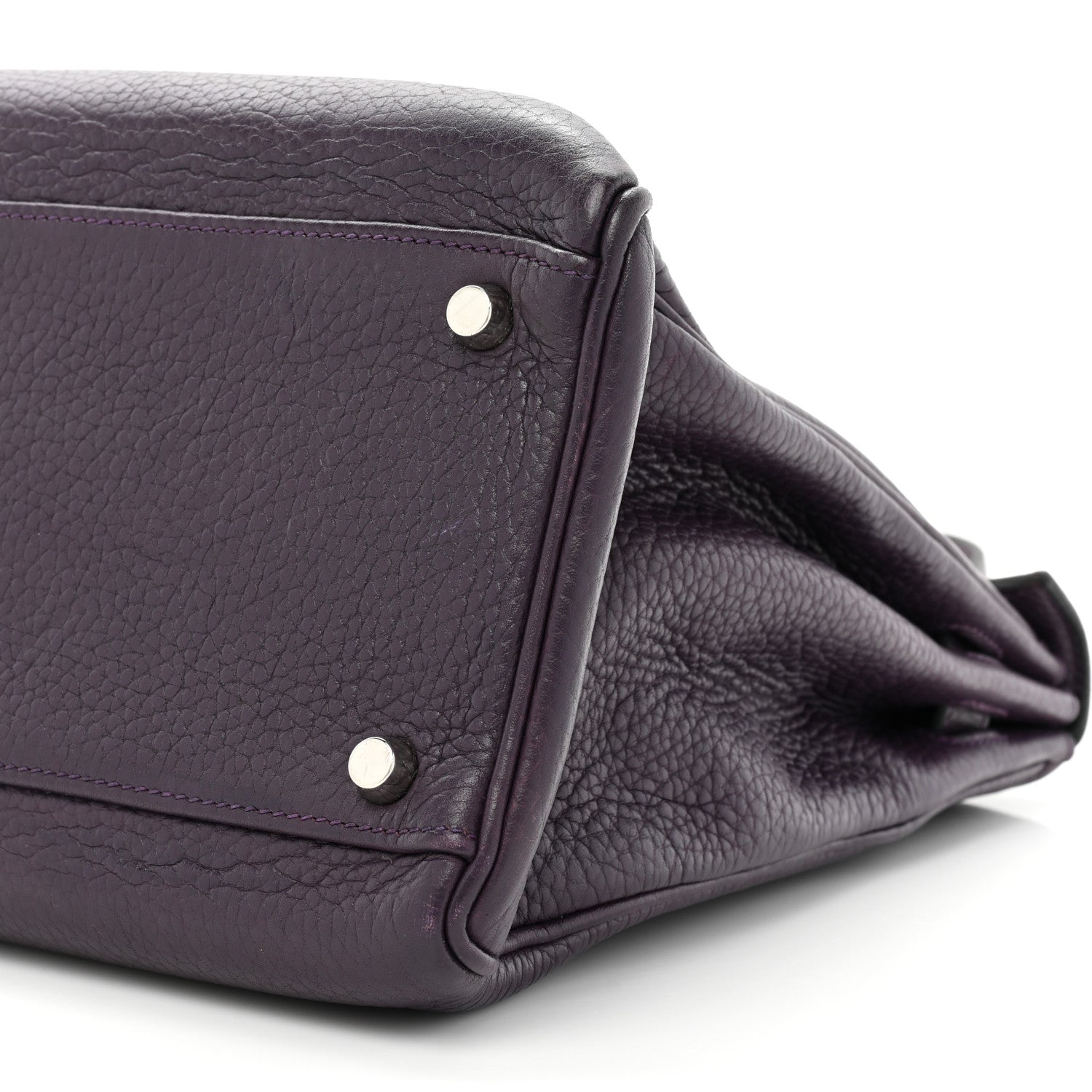 Hermes Taurillon Clemence Kelly Retourne 35 Raisin 8 of 18