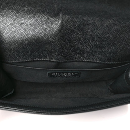 Chanel Caviar Quilted Medium Boy Flap Black 5 of 11