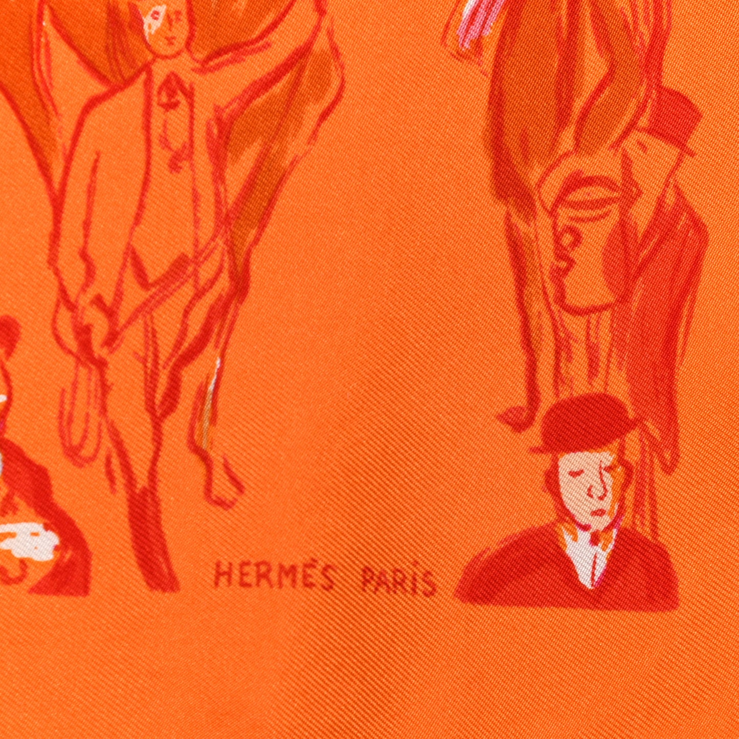 Silk Paddock Pocket Square