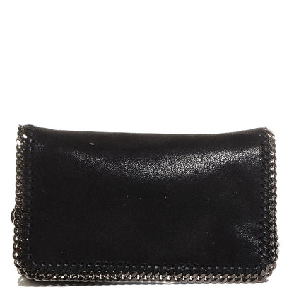 Stella McCartney Faux Leather Shaggy Deer Falabella Crossbody Bag Black 1 of 9