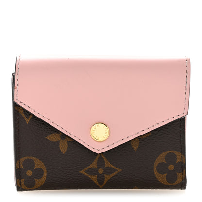 Louis Vuitton Monogram Zoe Wallet Rose Ballerine 1 of 11