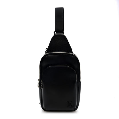 Louis Vuitton Taiga Avenue Sling Bag NM Black 1 of 8