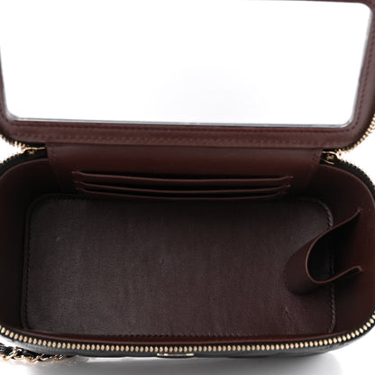 Chanel Caviar Quilted Small Vanity Case With Chain Black 6 of 11