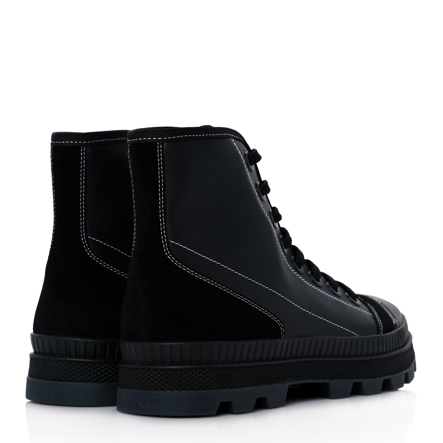 Nappa Crosta Suede Nord Combat Boots 43 Black