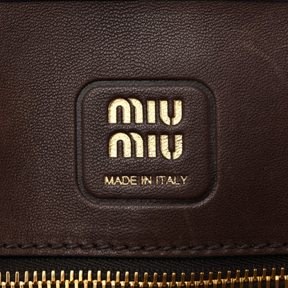 Miu Miu Nappa Medium Aventure Bag Radica 6 of 9
