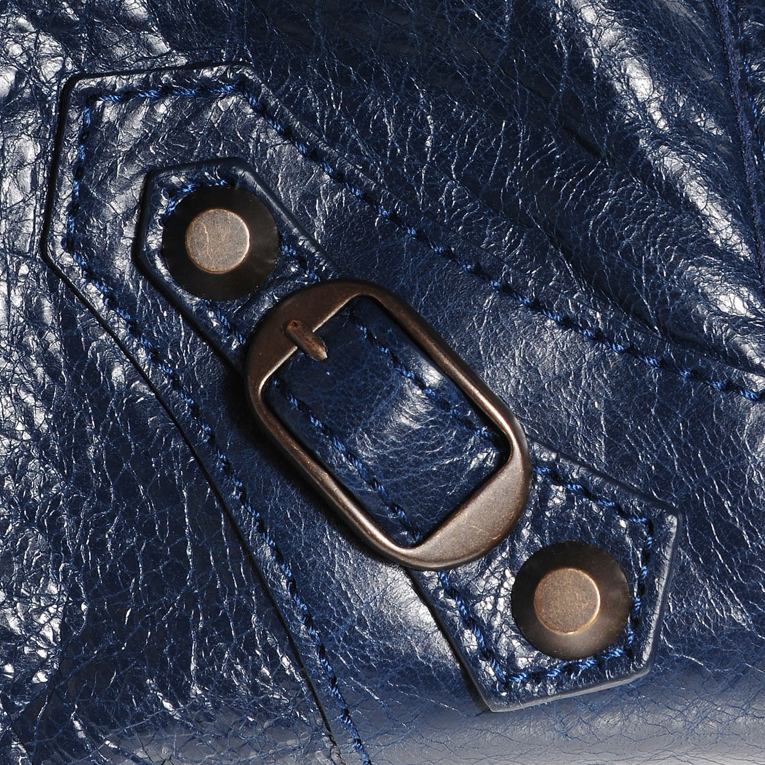 Balenciaga Agneau Classic Hardware City Bleu Obscur 8 of 12