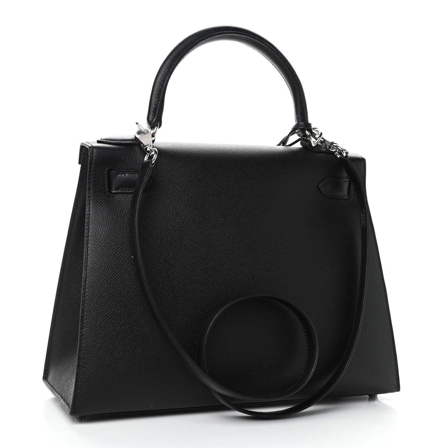 Hermes Epsom Kelly Sellier 28 Black 2 of 10
