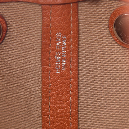 Hermes Toile Buffle Garden Party 30 TPM Potiron 7 of 13