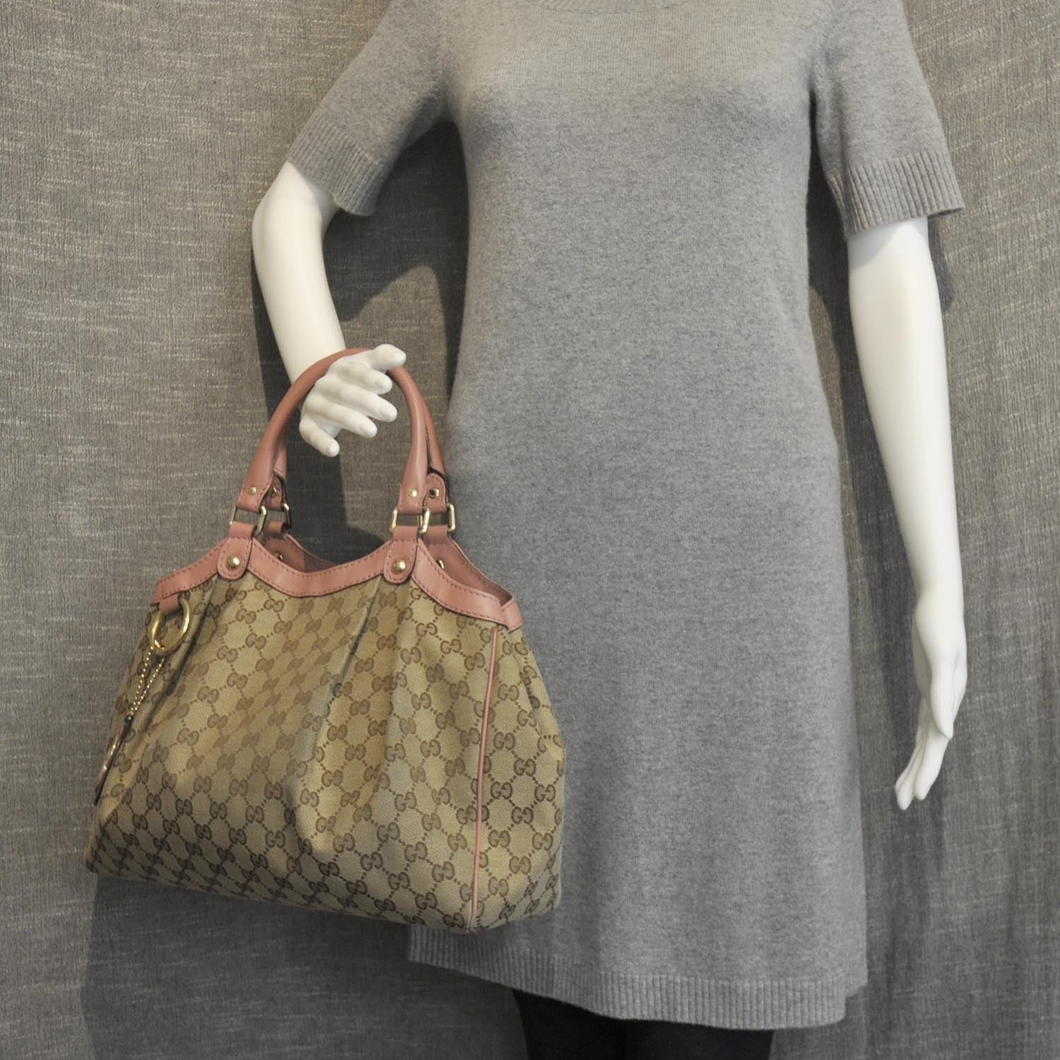 Gucci Monogram Medium Sukey Tote Pink 2 of 8