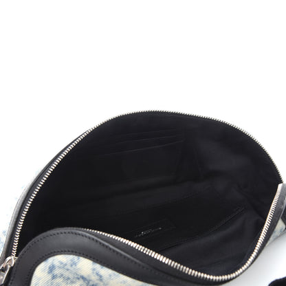 Saint Laurent Denim Grunge Belt Bag Faded Blue 5 of 10