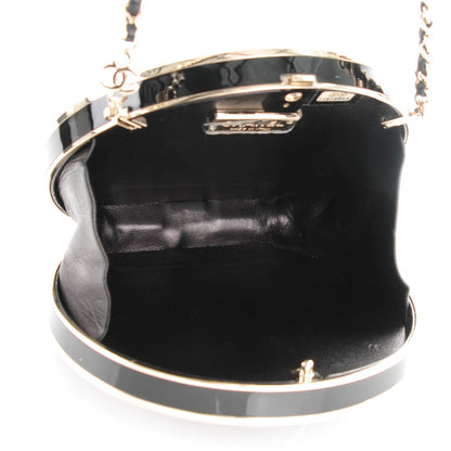 Chanel Perspex Gripoix Minaudiere Clutch Black 5 of 6