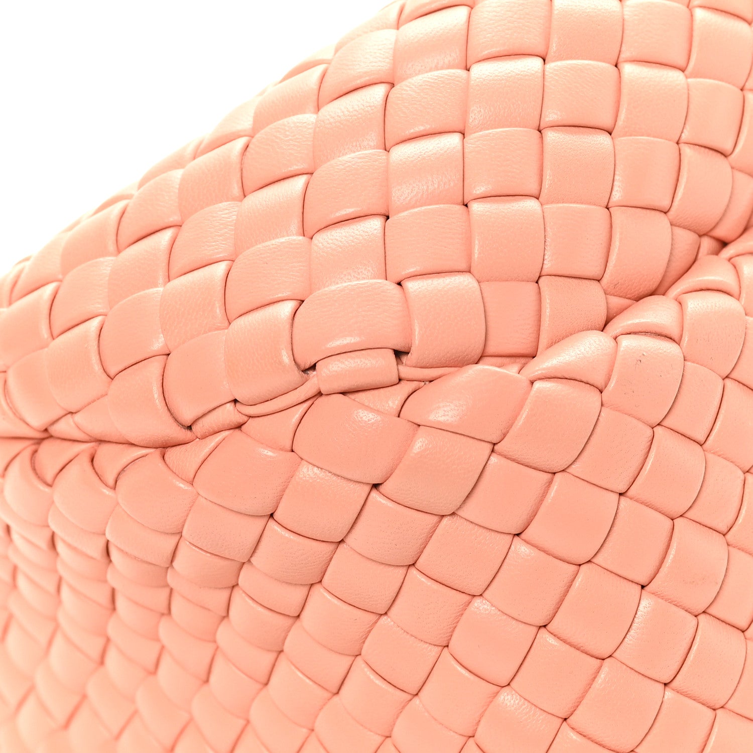 Bottega Veneta Lambskin Padded Intrecciato Mini Jodie Peachy 10 of 12