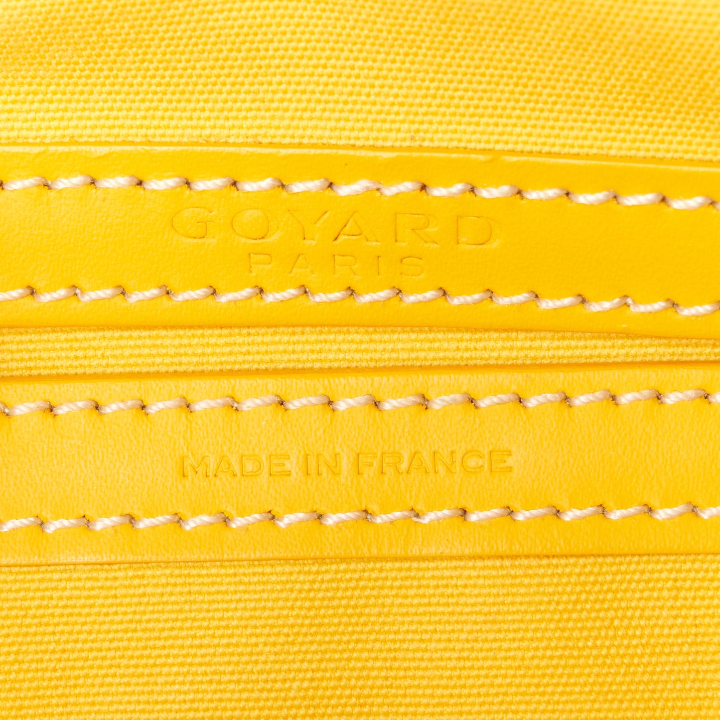 Goyardine Sac Cap Vert Yellow