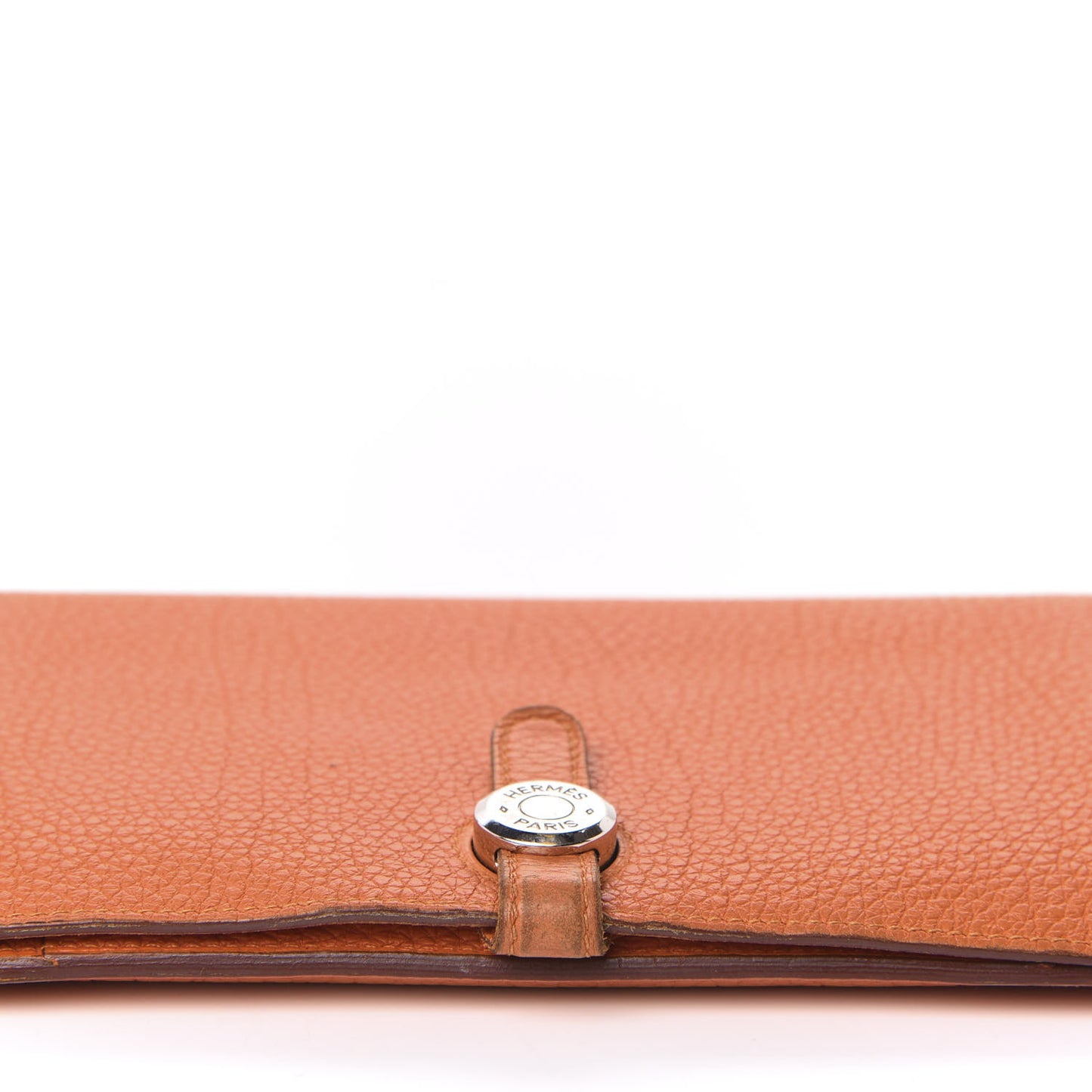 Togo Dogon Duo Wallet Orange