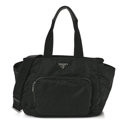 Prada Nylon Vela Baby Bag Black 1 of 12