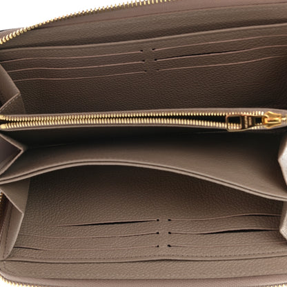 Louis Vuitton Empreinte Monogram Giant Zippy Wallet Tourterelle Creme 5 of 8