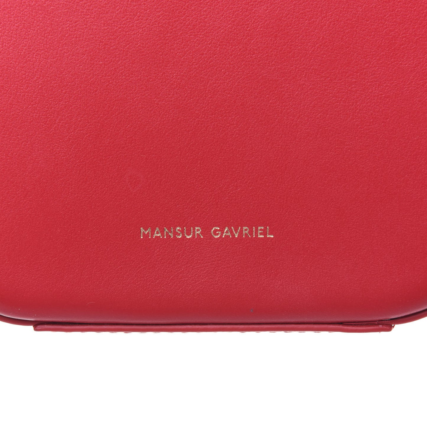 Calfskin Circle Crossbody Bag Flamma