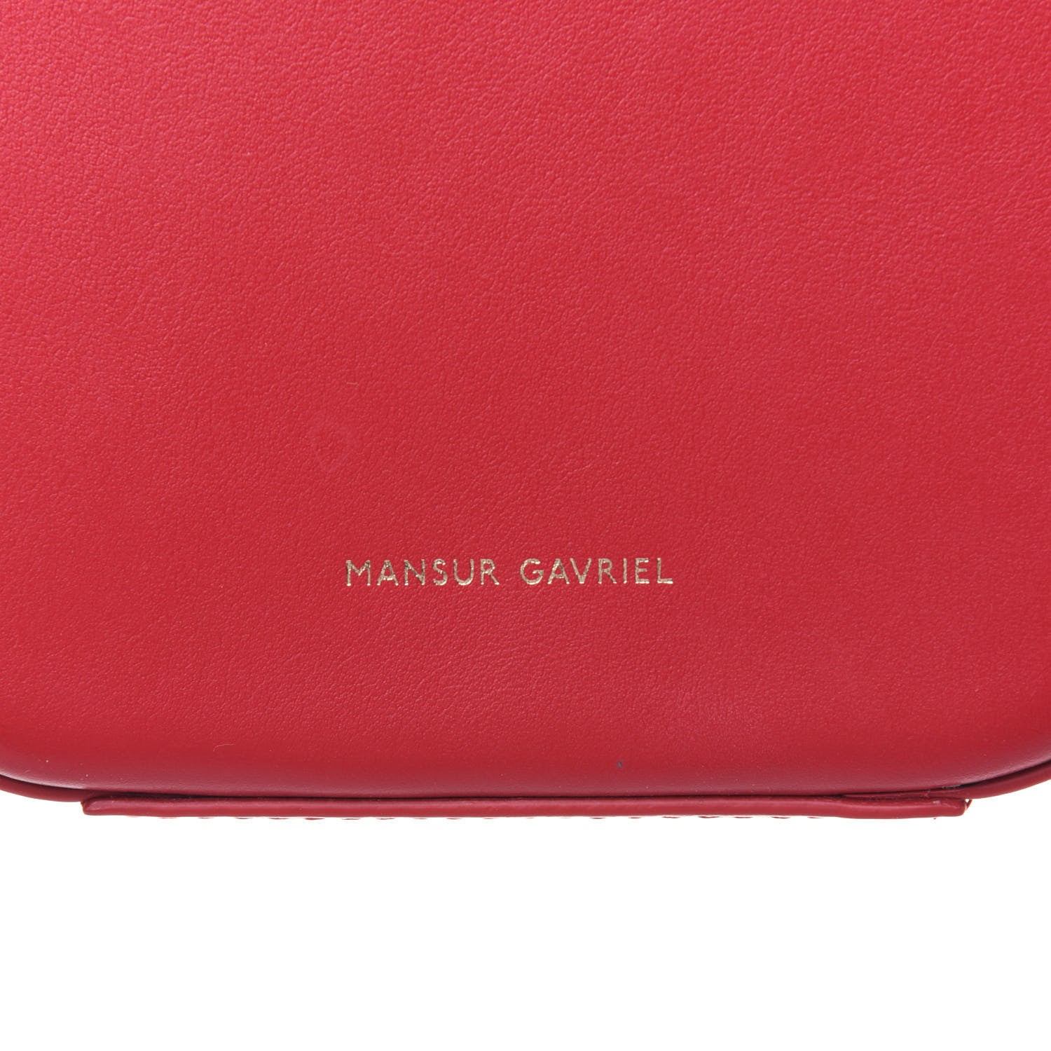 Mansur Gavriel Calfskin Circle Crossbody Bag Flamma 11 of 12